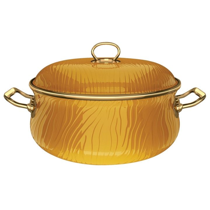 ემალის ტაფა-ქვაბი Berllong BEN-0094