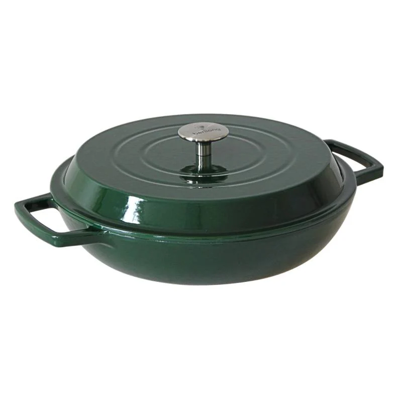 თუჯის  ტაფა-ქვაბი BERLLONG BCI-SH28