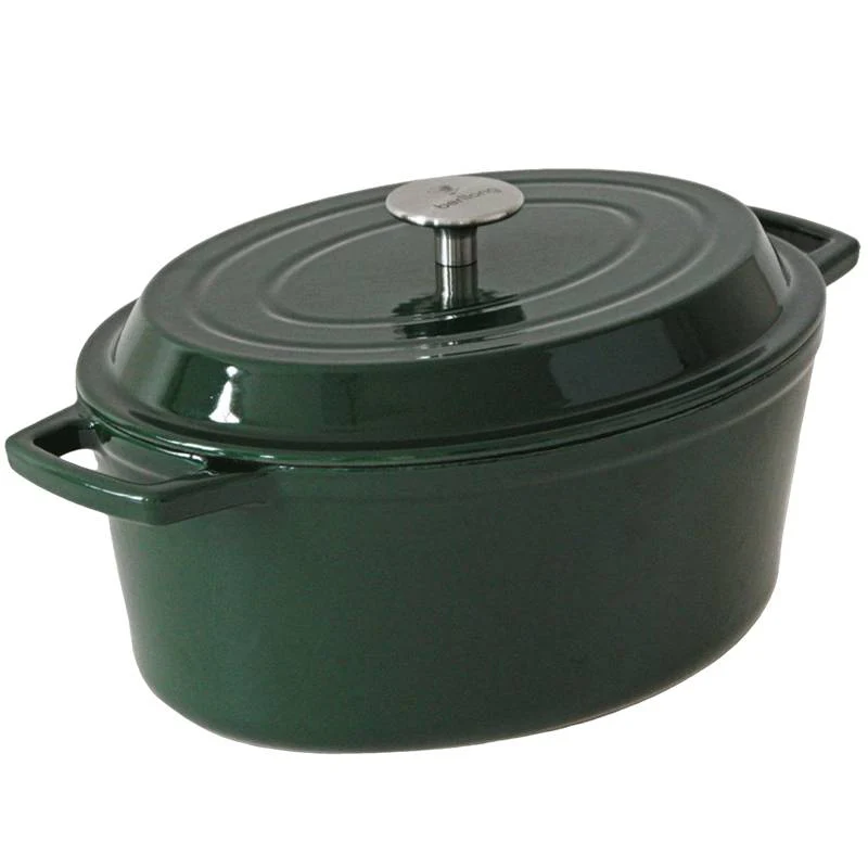 თუჯის ოვალური ქვაბი BERLLONG BCI-OC29